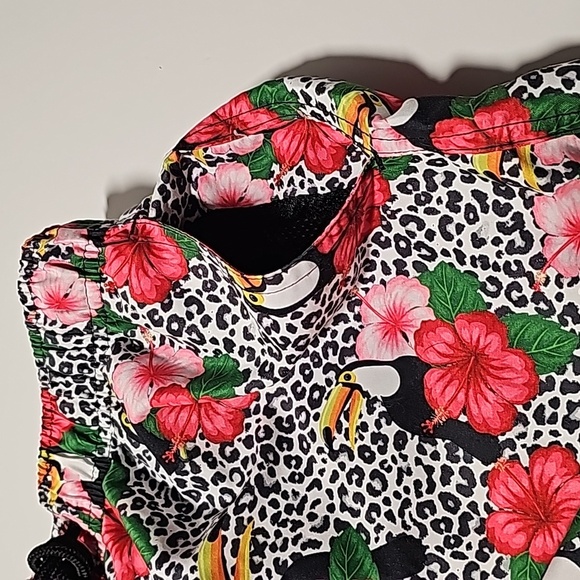 Franks Broadbeach Shorts Swimsuit Trunks Mid Length Pockets Lined Drawstring S - Picture 5 of 12